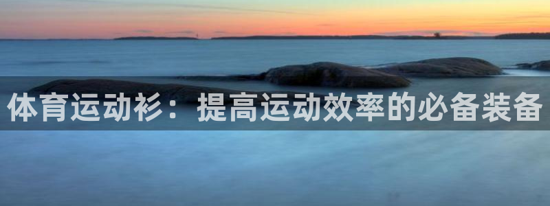 注册欧亿体育官方正版app:体育运动衫:提高运动效率的必备装